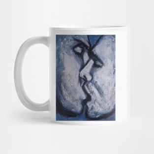 Lovers - Kiss In Blue Mug